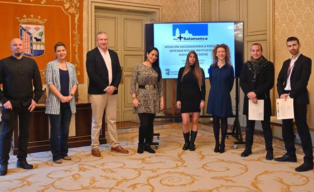 El itinerario formativo 'Atención sociosanitaria a personas dependientes' concluye con una alta tasa de inserción laboral