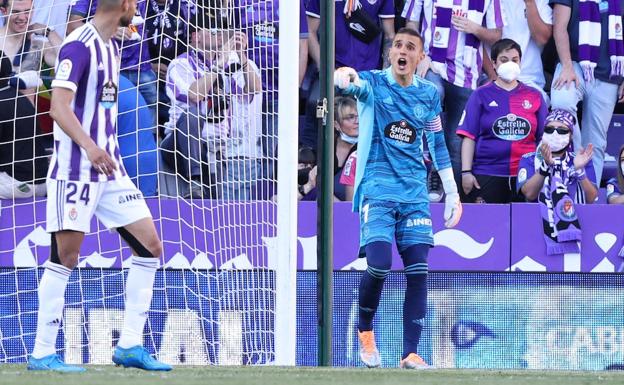 La portería pucelana, la segunda que más veces se ha quedado a cero