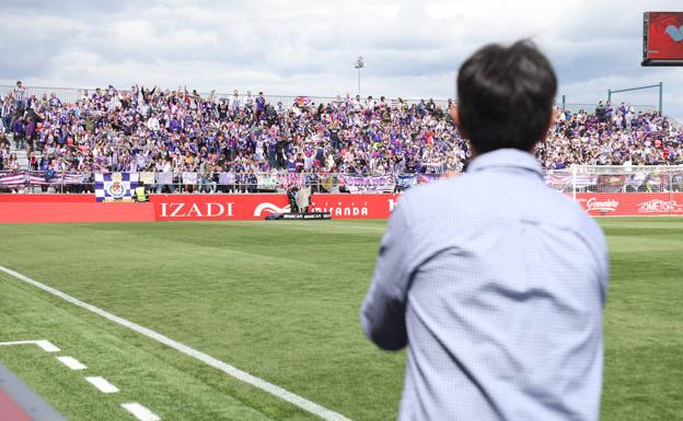 El Real Valladolid tiene quien le marque el camino de ascenso directo a Primera