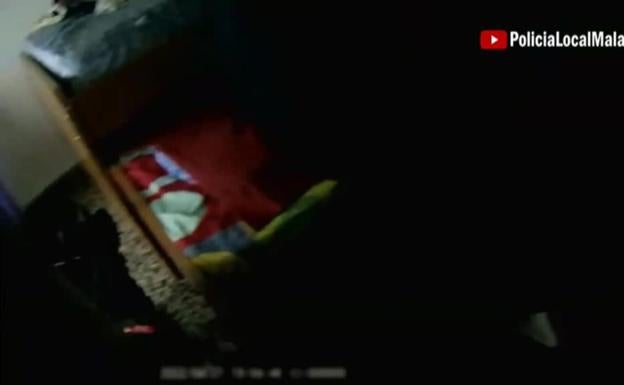 La espectacular detención de un delincuente en Málaga