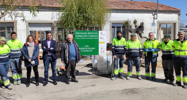 La Diputación promueve una acción formativa de construcción en Barruecopardo y Saldeana