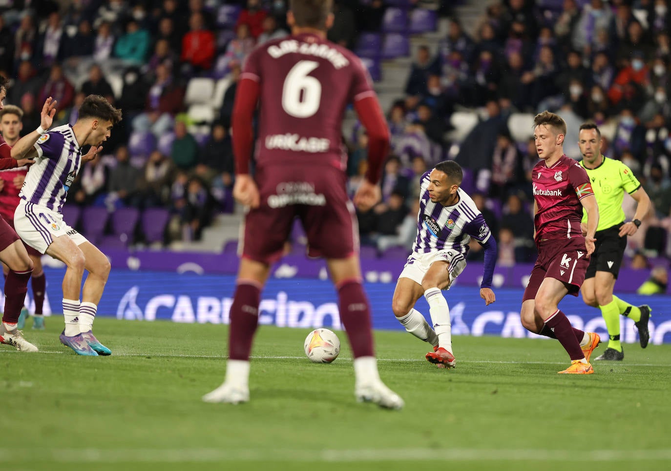 Así ha jugado el Real Valladolid contra la Real Sociedad B (1)