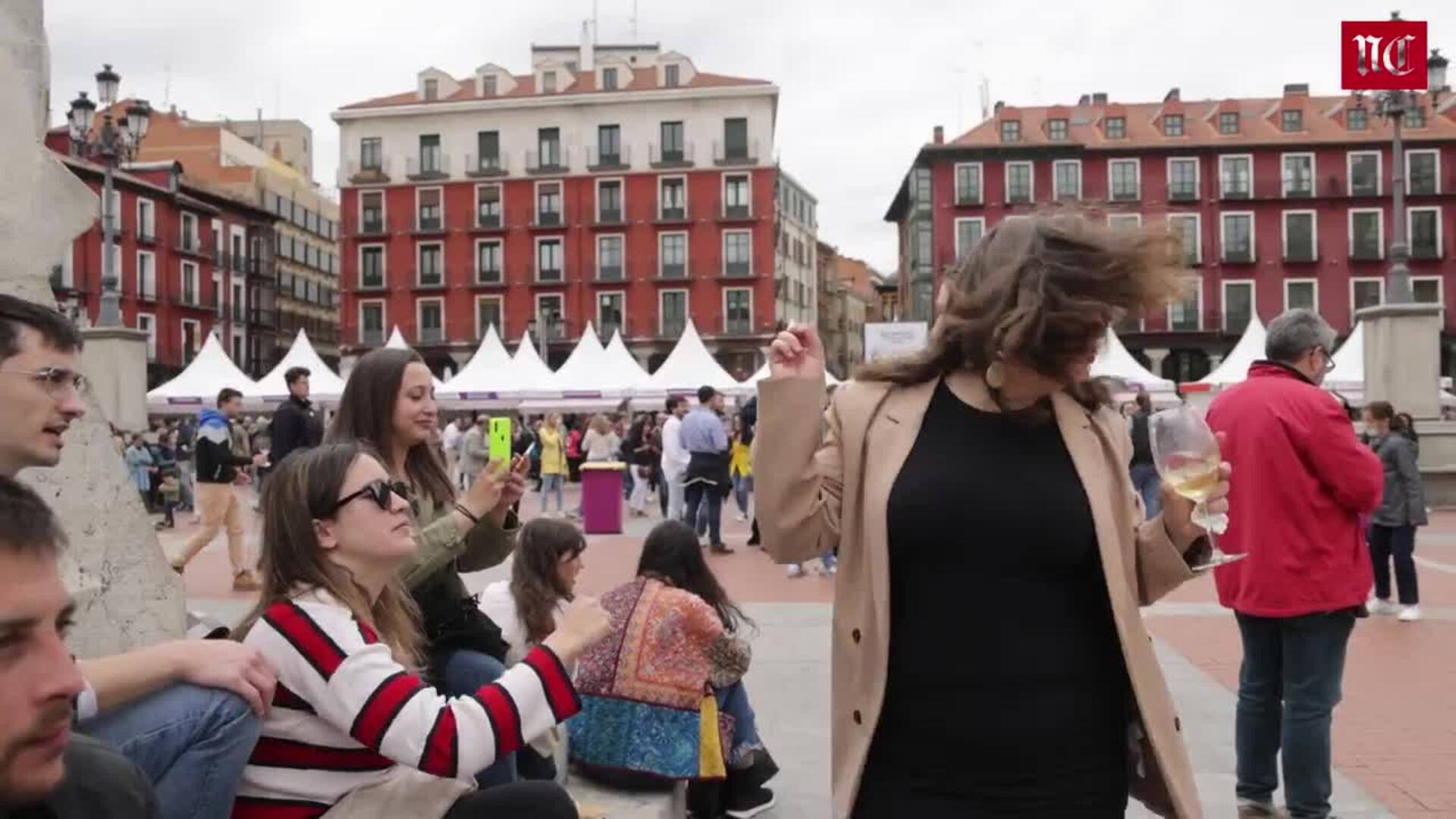 Valladolid. Plaza Mayor del Vino se despide con más de 80.000 copas servidas