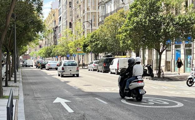 Miguel Íscar estrena el tercer carril hacia Zorrilla para desatascar el centro