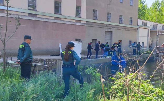 Hallan un cadáver en el cauce del río Órbigo en Benavente
