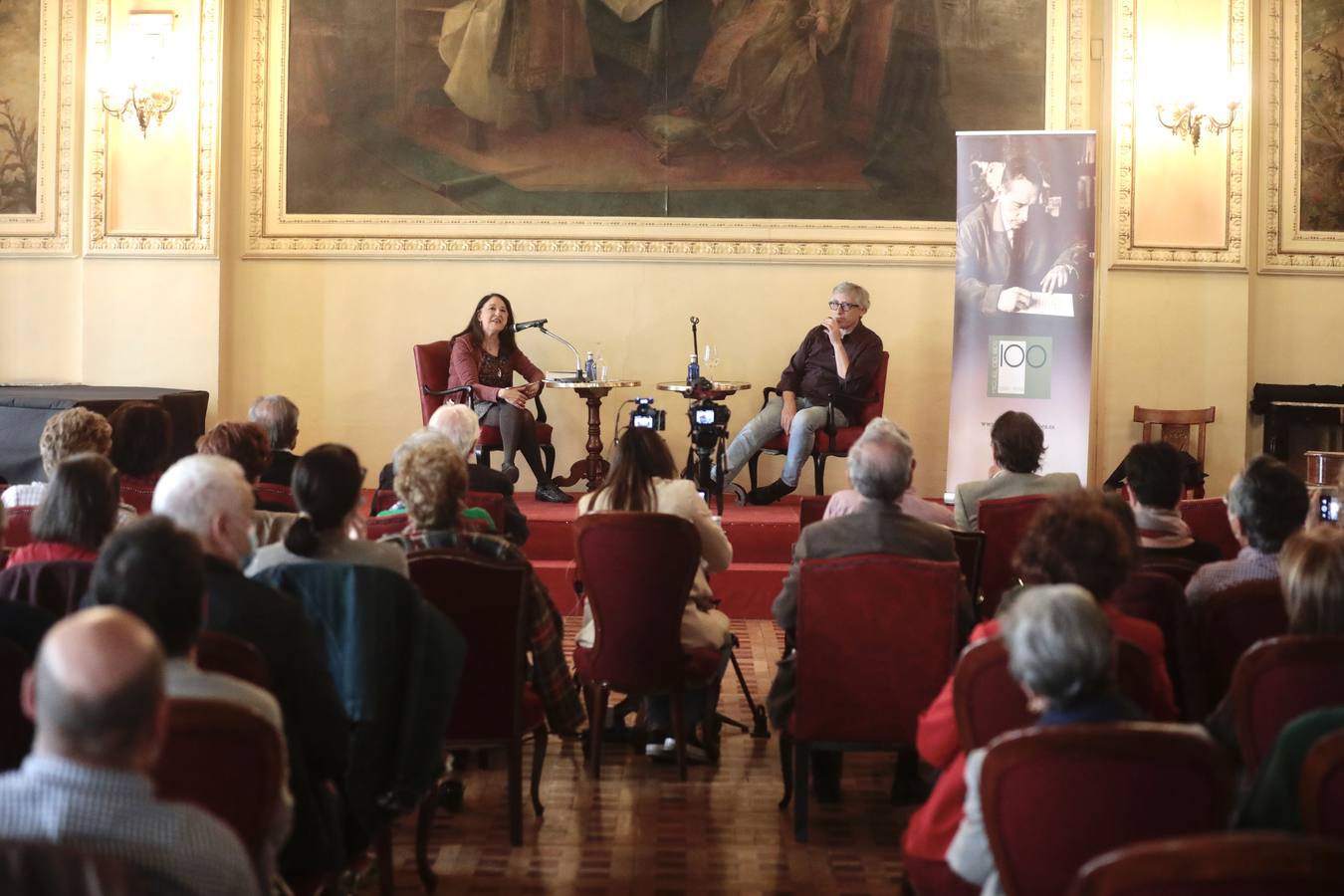 David Trueba, en el ciclo 'Cronistas del siglo XXI' de la Fundación Miguel Delibes