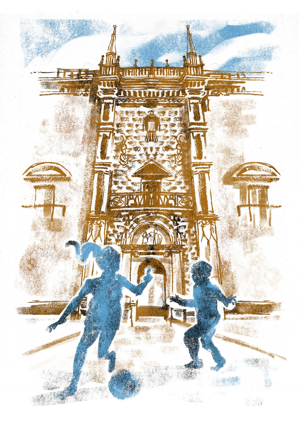 Recuerdos de la Plaza de Santa Cruz