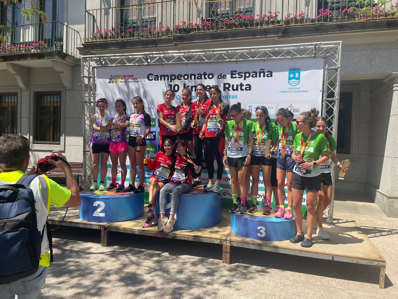 Gema Martín Borgas, campeona nacional por equipos de 10 km en ruta