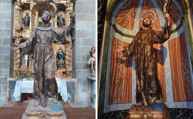 Descubren que una talla de la iglesia de Villacastín es obra de Francisco Salzillo