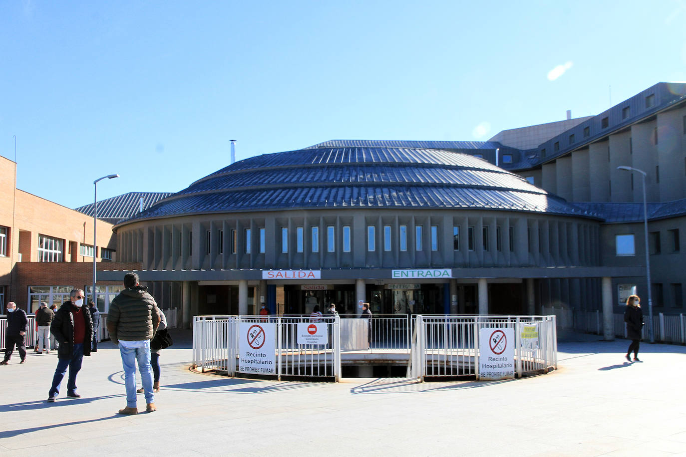 Diecisete nuevos ingresos por covid en el hospital de Segovia durante la última semana
