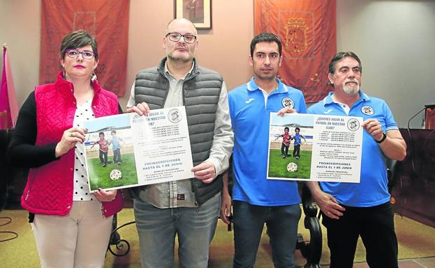 El Cuéllar pondrá en marcha una escuela de fútbol base para niños de entre 10 y 18 años