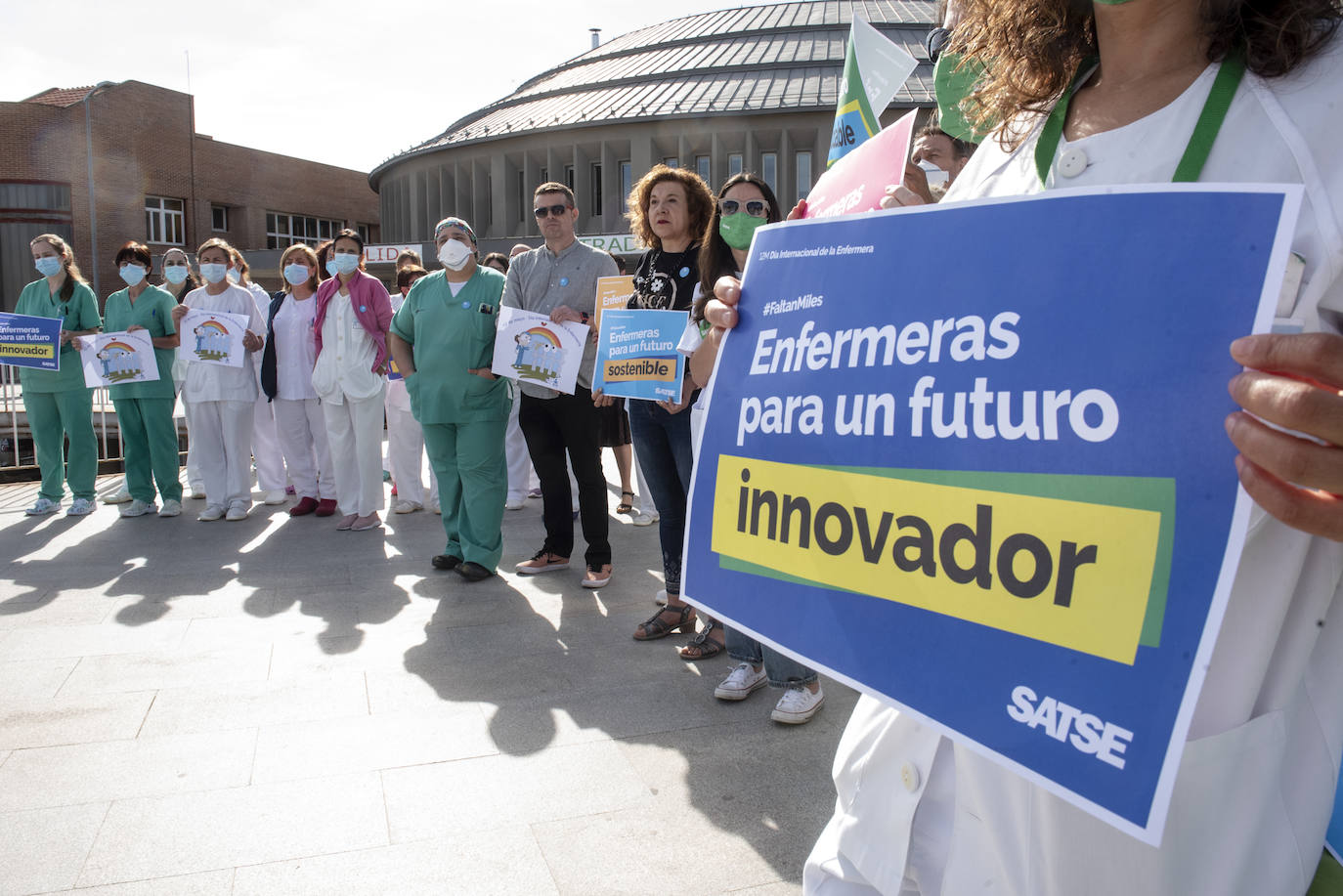 Las enfermeras de Segovia reclaman más inversión en la profesión