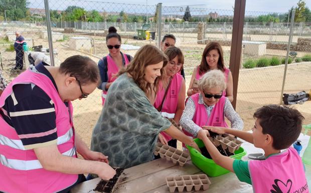Los Huertos Urbanos de Salamanca forman a una treintena de personas en agricultura ecológica