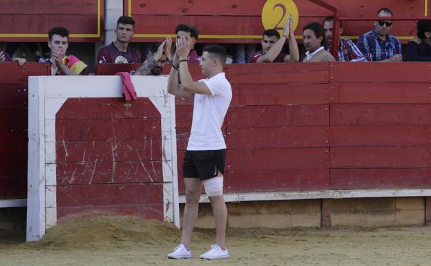 José María Carreras 'Misu', herido en el concurso de cortes de Laguna
