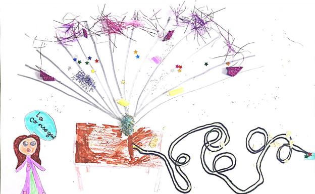 Dos alumnas del colegio San Mateo ganan el concurso de dibujo del Centro de Láseres Pulsados