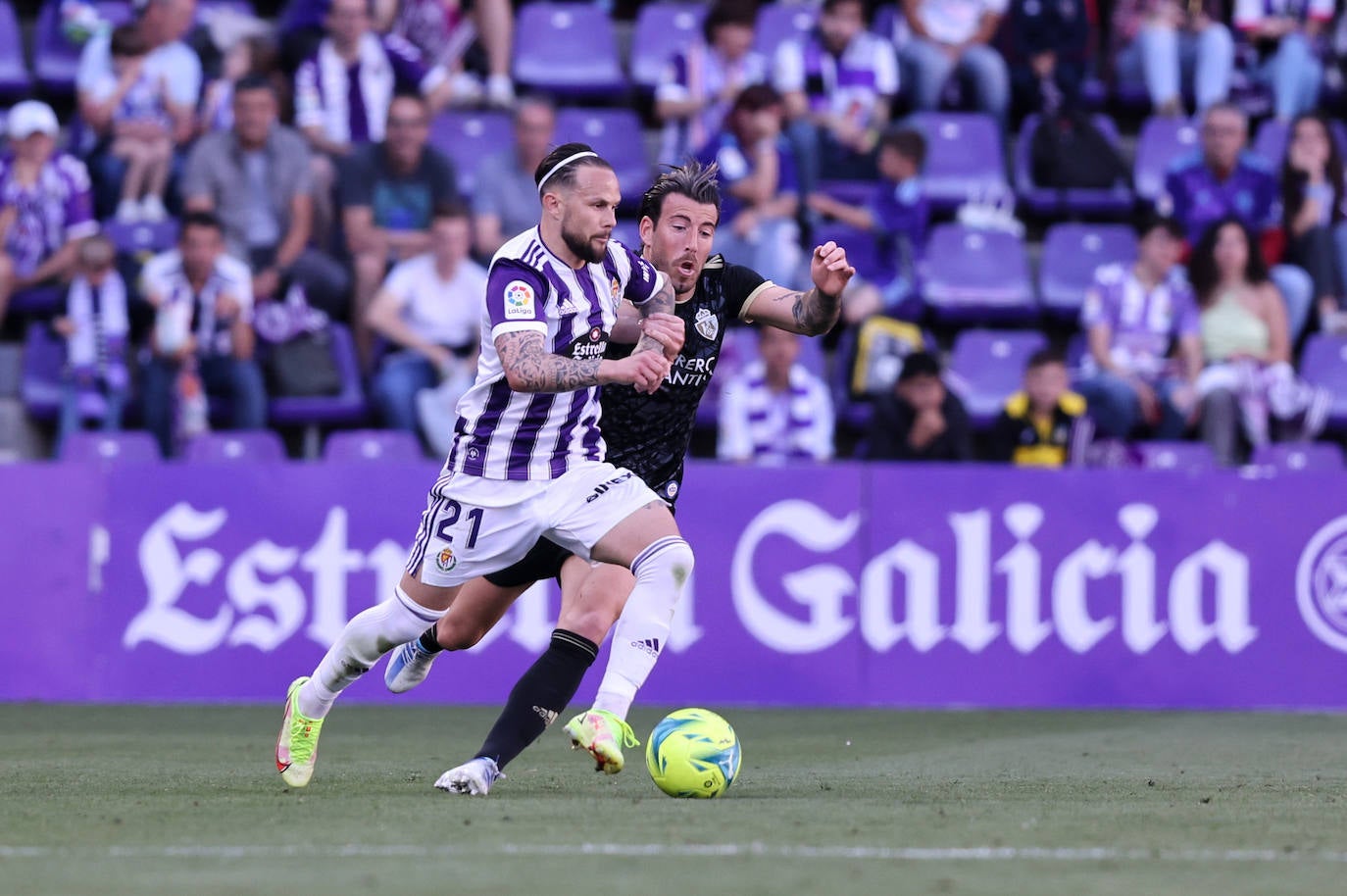 Iván Sánchez, dispuesto a quedarse en el Real Valladolid, aunque el equipo no consiga el ascenso