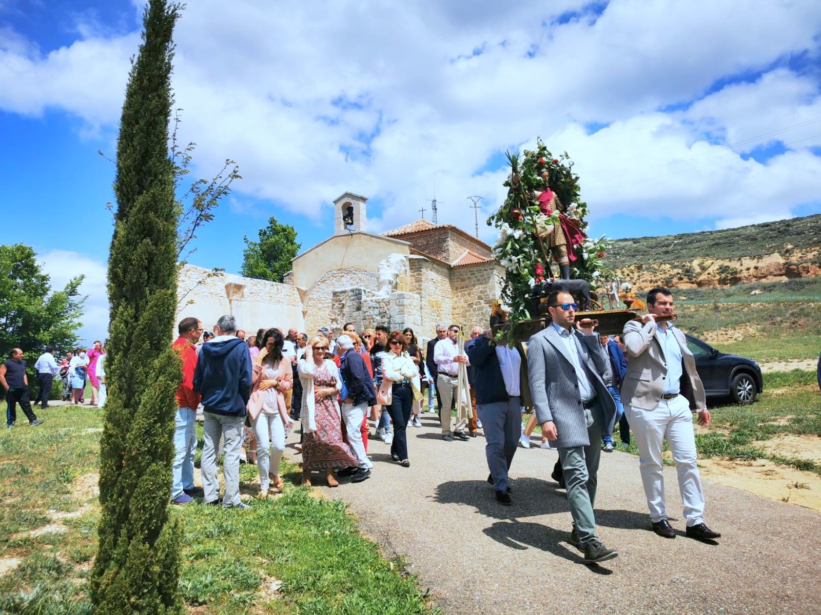 Herrera de Valdecañas celebra la fiesta de San Isidro Labrador