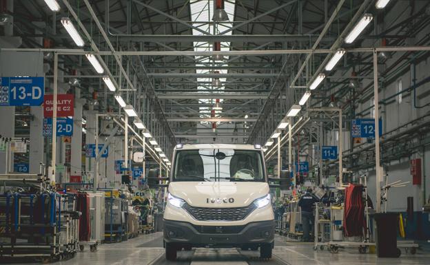 Iveco bate su récord de producción en la planta de Valladolid