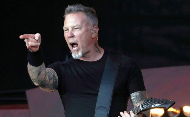 El cantante de Metallica: «He pensado que soy viejo, que ya no puedo tocar más»