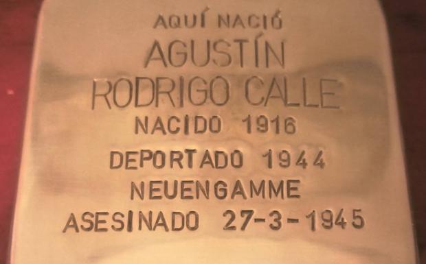 Alcazarén recuerda a dos hermanos deportados en 1944 a un campo de concentración alemán