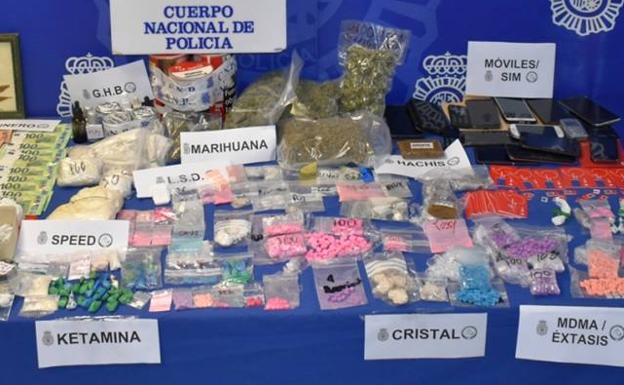 Cae una red que distribuía miles de pastillas de drogas sintéticas en Valladolid