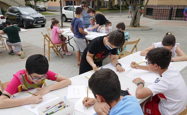 Éxito de participación en el concurso de dibujo infantil para elegir el cartel de las Fiestas del Señor en Carbajosa