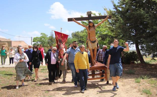 Palacios de Campos festeja el Cristo de las Aguas