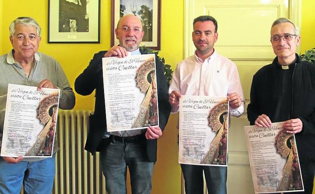 Cuéllar inicia los preparativos para la llegada el domingo 29 de la Virgen del Henar