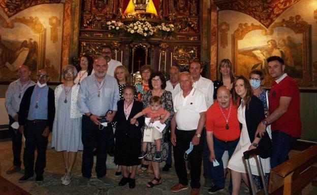 Benedicta Pérez, nueva cofrade Mayor de la Virgen de la Soterraña a punto de cumplir cien años