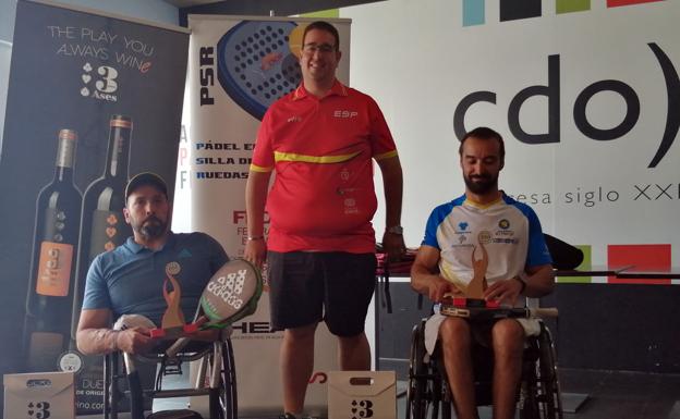 Agea y Bernal se llevan el I Torneo Ciudad de Valladolid de Pádel Adaptado