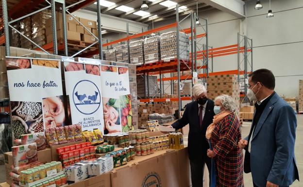 Salamanca recibe más de 138.000 kilos de alimentos para ayudar a personas desfavorecidas