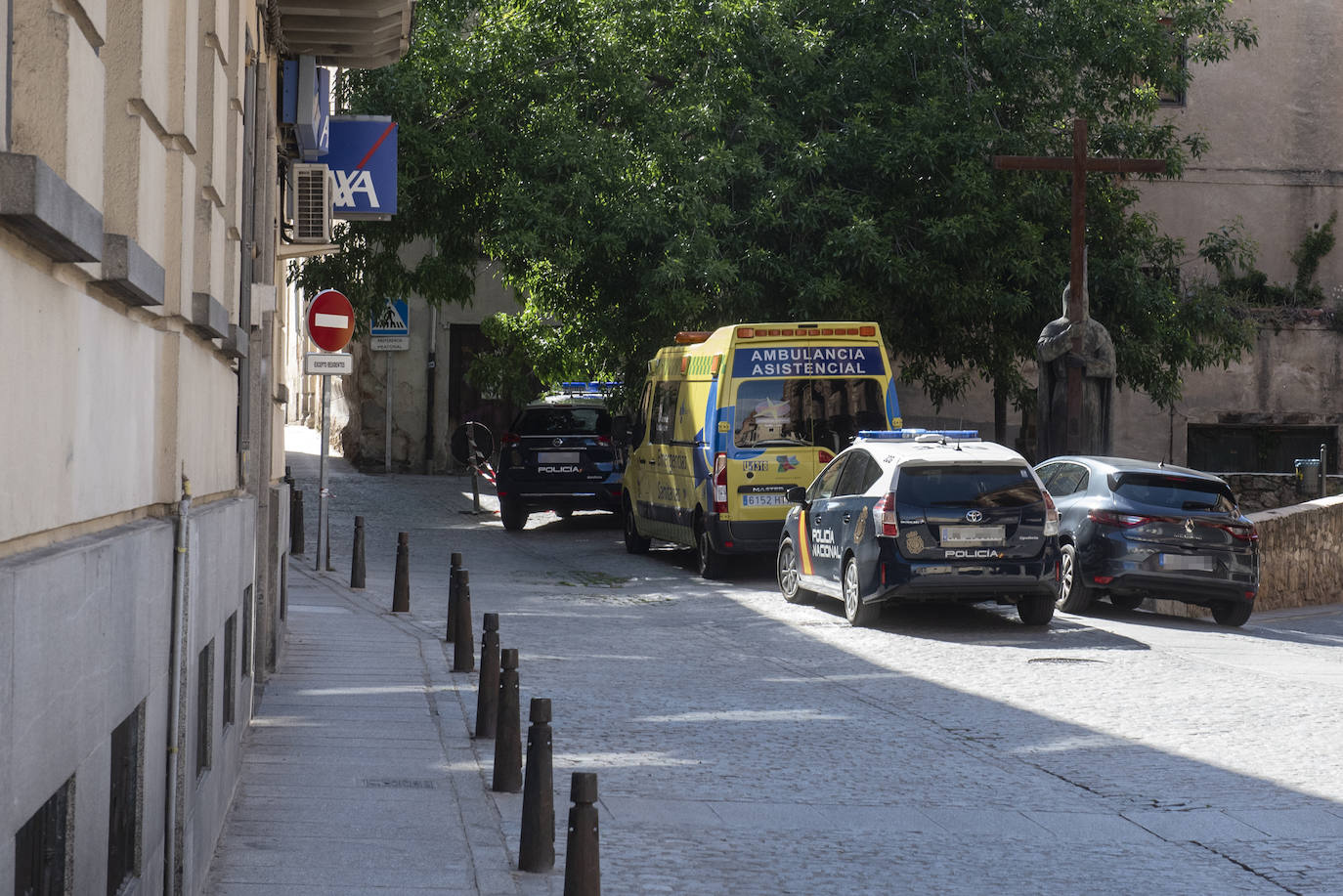 La Policía Nacional investiga la muerte de una universitaria en Segovia