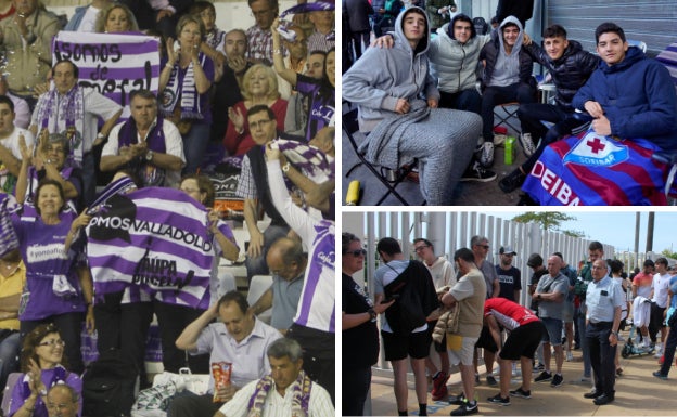 Aficiones a la altura de la Primera División para una jornada final a tres bandas