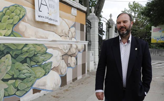 Luis Javier Gómez, alcalde de Tudela: «Nuestros espárragos son únicos»