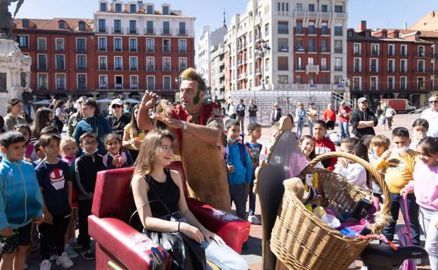 Con los pies en el aire