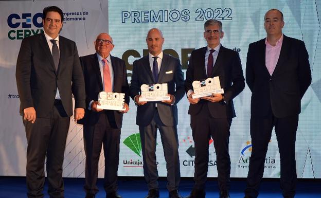 300 empresarios celebran con CEOE Cepyme Salamanca la gran noche del empresariado