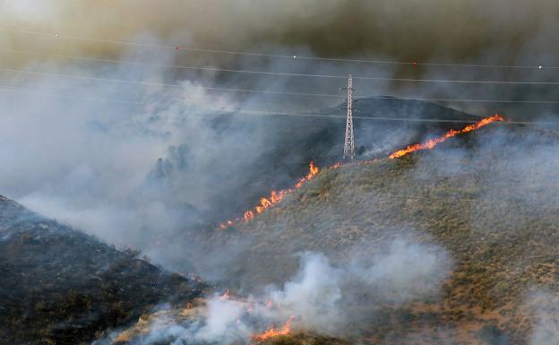 Detenidos dos excursionistas como presuntos autores del incendio de un monte granadino