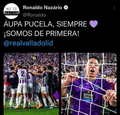 Las redes arden en apoyo al Real Valladolid