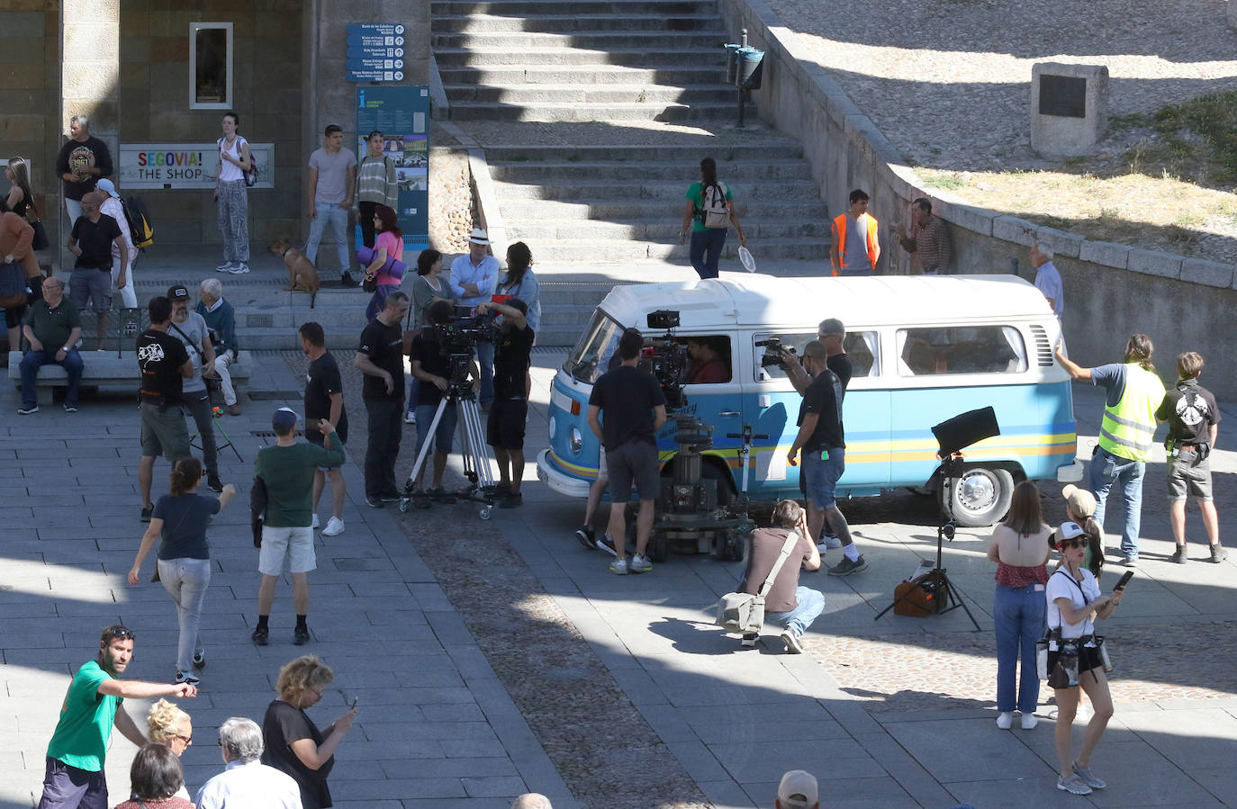 El Acueducto, reclamo para una película juvenil