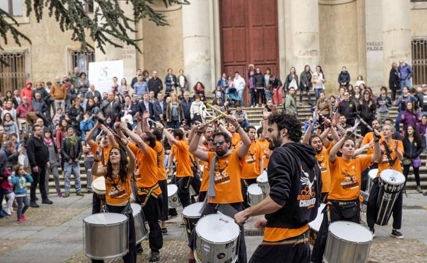 El ritmo los tambores llenará Salamanca con el I Encuentro de Batucadas de Ciudades Patrimonio