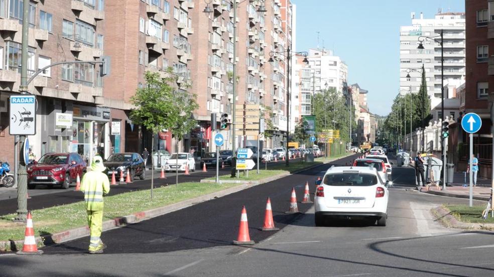 Finalizan las obras que han causado un gran atasco en el Paseo Hospital Militar