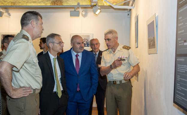 La USAL acoge una exposición sobre los ingenieros salmantinos del REI 11 en Afganistán