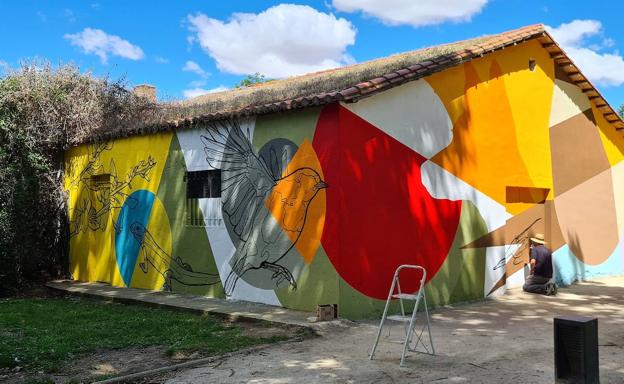 Salamanca culmina la renovación del Parque Fluvial con una intervención de arte urbano