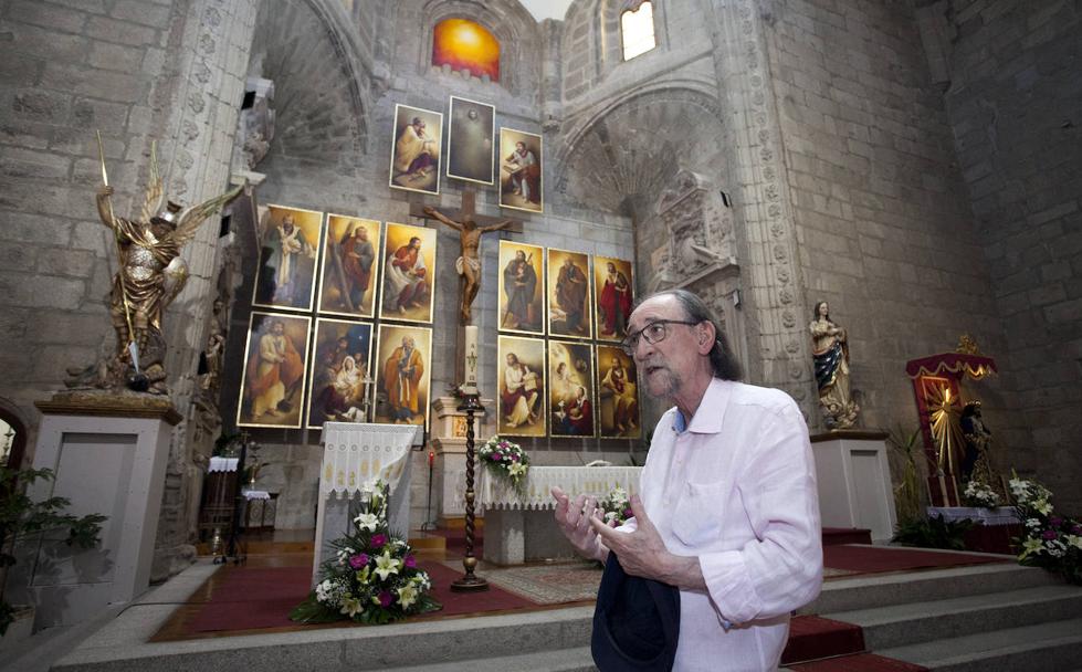 Un retablo del siglo XXI para engalanar lo que se convirtió en ceniza