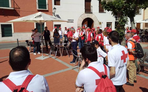 Voluntarios de Cruz Roja intercambian sus experiencias en Mojados