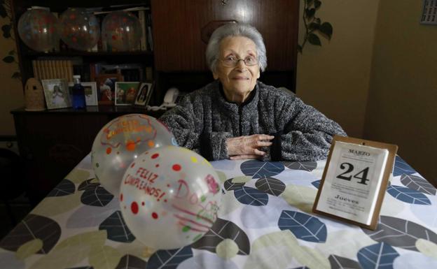 Fallece a los 107 años Dolores Arribas, la vecina más longeva de Peñafiel