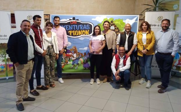 'Las aventuras de Pignón' escogen Pedrajas para su proyecto de turismo familiar
