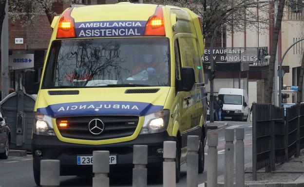 Un ciclista herido en Segovia por un alcance con una furgoneta
