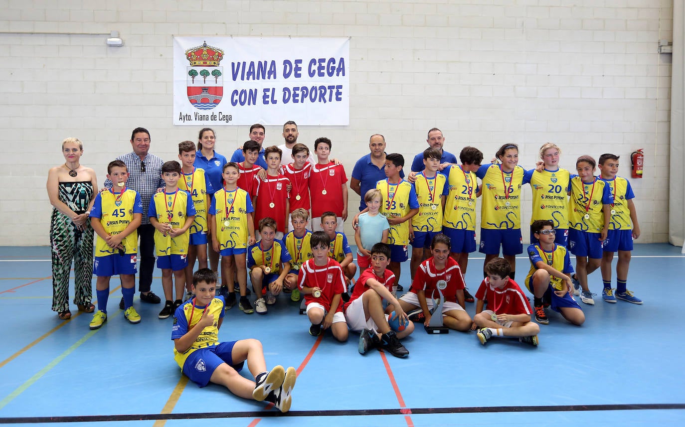 Octava jornada de la competición de balonmano de Juegos Escolares