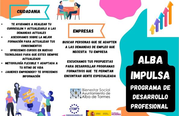 El proyecto 'Alba Impulsa', obtiene financiación de la FEMP y el Ministerio de Igualdad